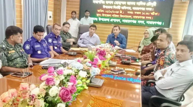 না.গঞ্জ সদরে শারদীয় দুর্গোৎসব সফল করতে প্রস্তুতিমূলক সভা অনুষ্ঠিত