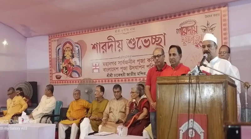 মন্দিরে রাজনীতির চর্চা কল্যাণ বয়ে আনে না : গয়েশ্বর