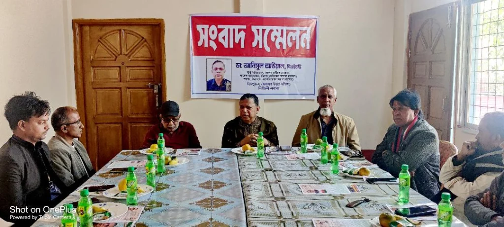 চাঁদপুর -২ আসনে বিএনপি’র সম্ভাব্য প্রার্থী হিসাবে আত্মপ্রকাশ করলেন ড. আনিসুল আউয়াল