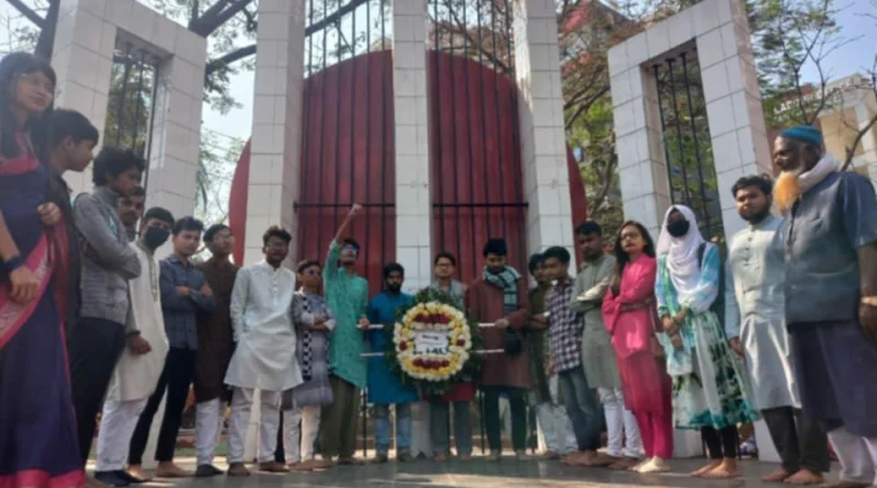 না’গঞ্জে স্বৈরাচার প্রতিরোধ দিবসে জয়নাল-দীপালী-কাঞ্চনসহ সকল লড়াকু-শহীদের প্রতি শ্রদ্ধা