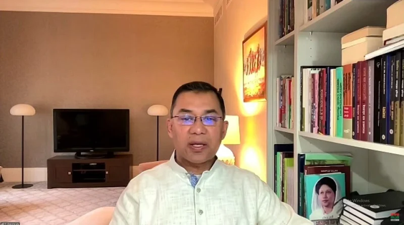 দেশে দাবি দাওয়ার নামে স্বৈরাচারের দোসররা ষড়যন্ত্র করছে : তারেক রহমান