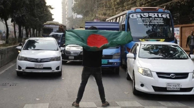 আবারও সড়ক অবরোধে তিতুমীরের শিক্ষার্থীরা