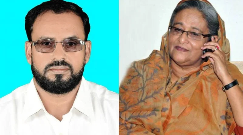 সাবেক প্রধানমন্ত্রী হাসিনাকে গান শোনালেন তালতলী আওয়ামীলীগ নেতা
