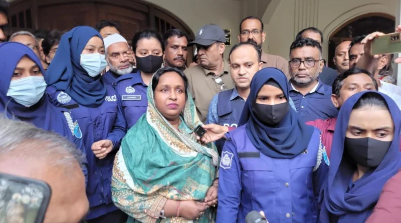 হত্যা মামলায় নাসিক সাবেক মেয়র আইভী কারাগারে, গাড়িবহরে হামলা 