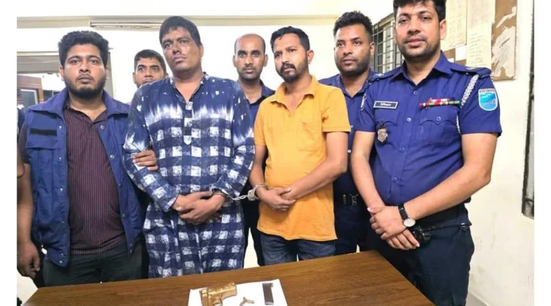 সিদ্ধিরগঞ্জে অস্ত্র সহ আজমেরী ওসমানের দুই সহযোগী গ্রেফতার