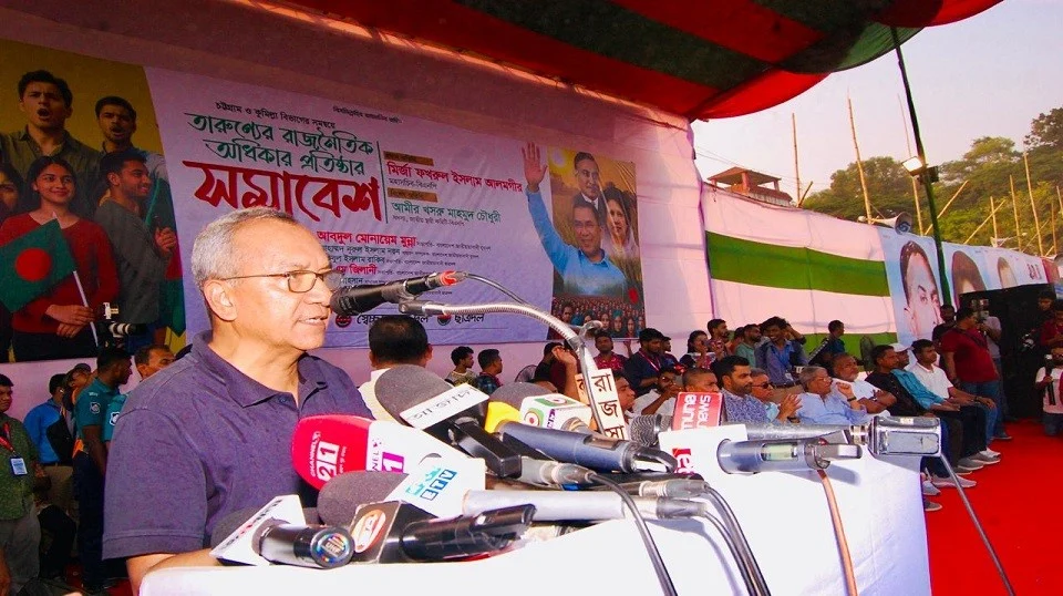 বিএনপির কাছে সবার আগে বাংলাদেশ, স্বাধীনতা ও সার্বভৌমত্ব : মোনায়েম মুন্না