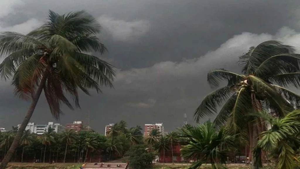 মধ্যরাতে দেশের পাঁচ জেলায় ঝড়ের শঙ্কা