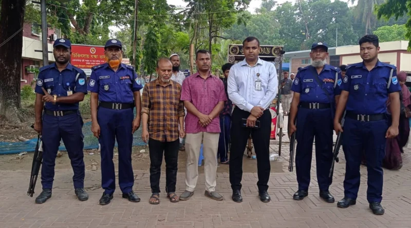 মোবাইল কোর্ট অভিযান পরিচালনায় দুইজন আসামিকে তৎক্ষণাৎ আটক ও কারাদণ্ড প্রদান