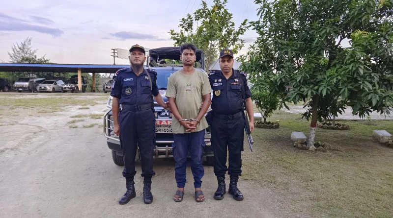 বাবাকে কুপিয়ে জখম করার ঘটনায় ছেলে রূপগঞ্জে গ্রেফতার