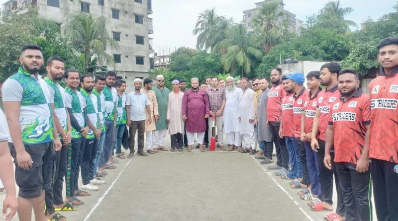 সিদ্ধিরগঞ্জে কদমতলী প্রিমিয়ারলিগ ক্রিকেট টুর্নামেন্টের উদ্বোধন