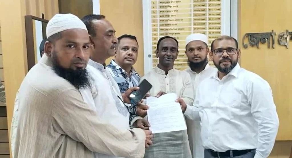 সুনামগঞ্জে টেকনিক্যাল স্কুল এন্ড কলেজ স্থাপনের দাবিতে স্মারকলিপি প্রদান