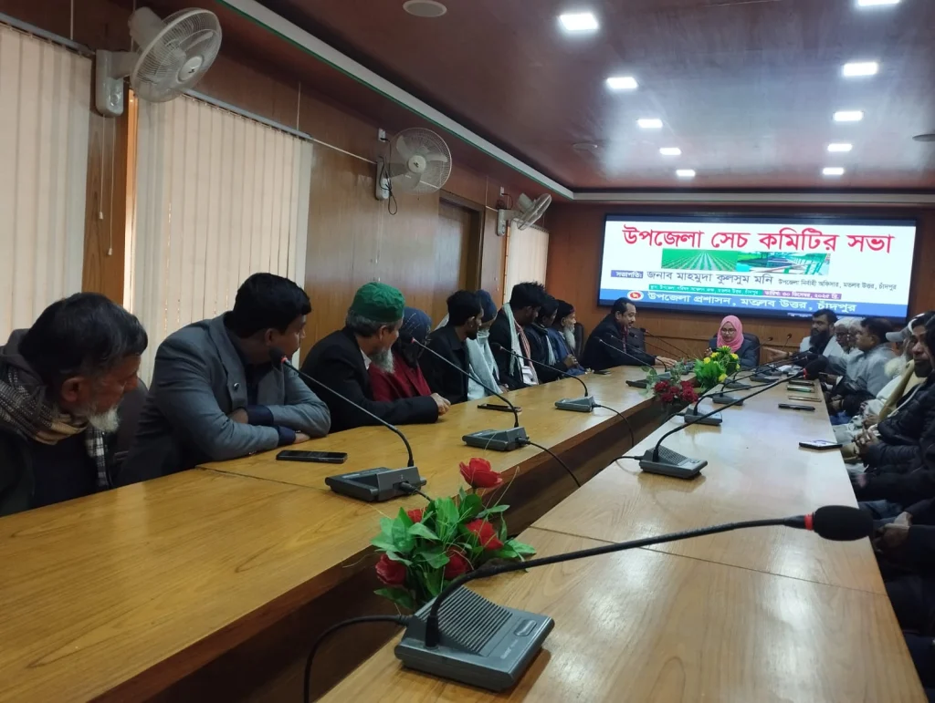 মেঘনা–ধনাগোদা সেচ কার্যক্রম ৭ জানুয়ারি পুরো দমে শুরু