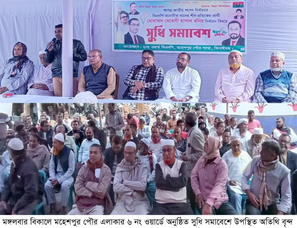 আপনারা ধানের শীর্ষে ভোট দিবেন আমি উন্নয়ন করবো — রনি