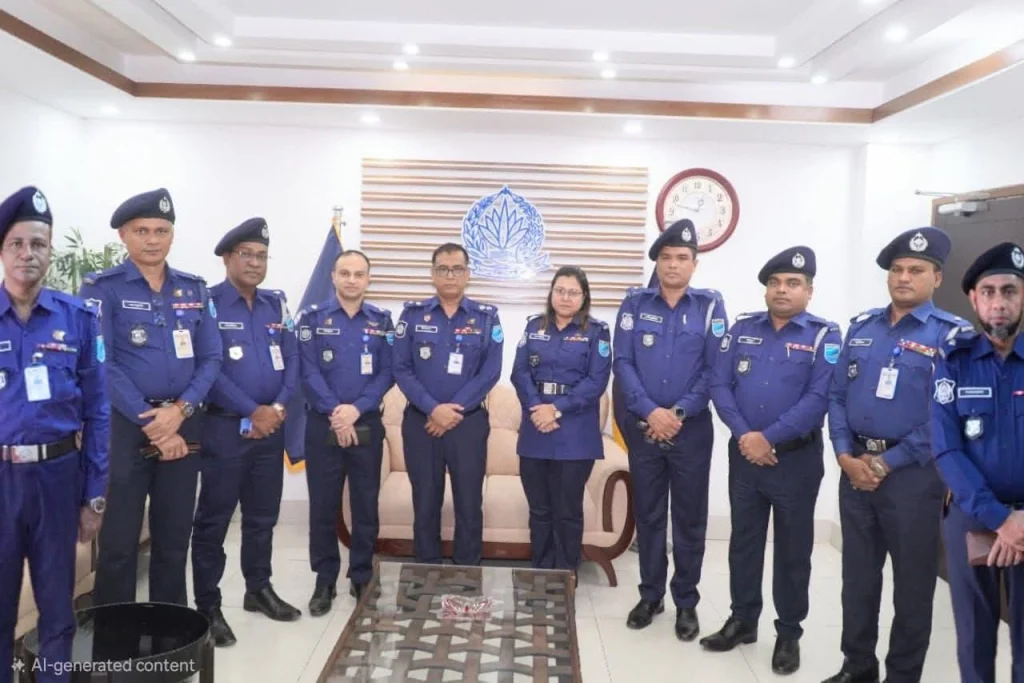 না’গঞ্জ জেলার সাত থানায় নতুন অফিসার ইনচার্জবৃন্দের যোগদান