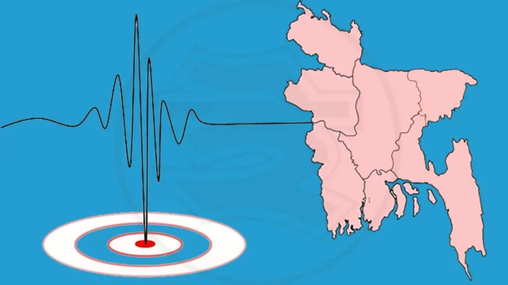 বাংলাদেশে আবারও ভূমিকম্প অনুভূত ,মাত্রা ছিল ৩ দশমিক ৯