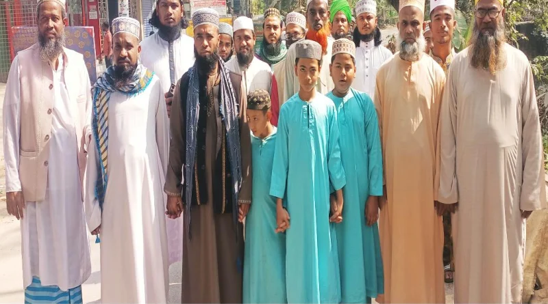 মতলব উত্তরে মাহে রমজানকে স্বাগত জানিয়ে ছেংগারচর দ্বীনিয়া মাদ্রাসার মিছিল