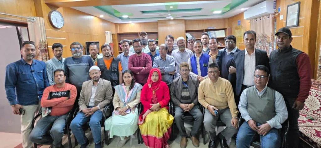 গৌরীপুরে সাংবাদিকদের সাথে ইউএনও’র মতবিনিময় সভা অনুষ্ঠিত