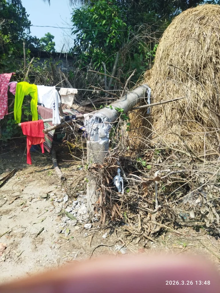 মতলব উত্তরে কালবৈশাখী ঝড়ের তান্ডবে লন্ডভন্ড, বিদ্যুৎ বিচ্ছিন্নসহ ব্যাপক ক্ষয়ক্ষতি