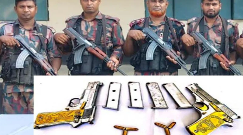 মহেশপুরে বিজিবির অভিযানে বিদেশি পিস্তল-গুলি ও মাদক উদ্ধার চোরাকারবারিরা ধরাছোয়ার বাইরে