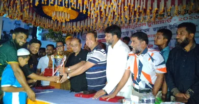 মতলব উত্তরে বেগম খালেদা জিয়া গোল্ডকাপ ফুটবল টুর্নামেন্টে ছেংগারচর কিংস ইলেভেন চ্যাম্পিয়ন